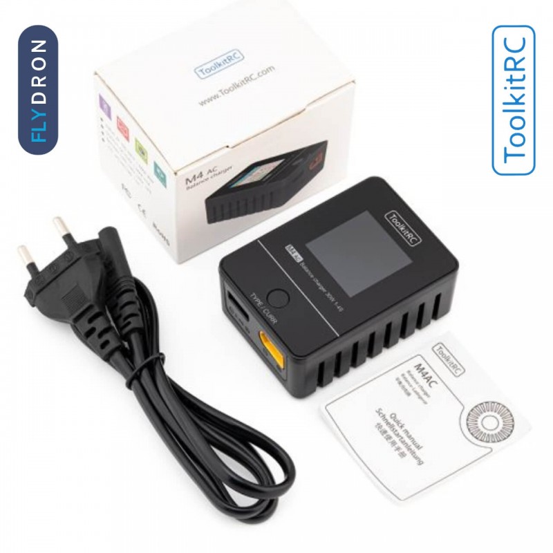 Зарядний пристрій для акумуляторів ToolkitRC M4AC 25W AC, XT60