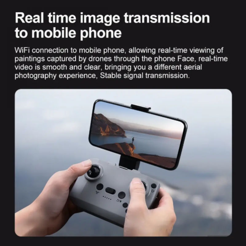 Квадрокоптер V66 - Дрон з HD камерою Mini drone з гіроскопом, до 200 м. до 12 хв