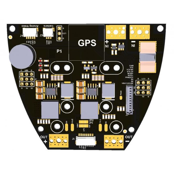 Плата розподілу живлення (PDB) TBS Lucid Wing PDB