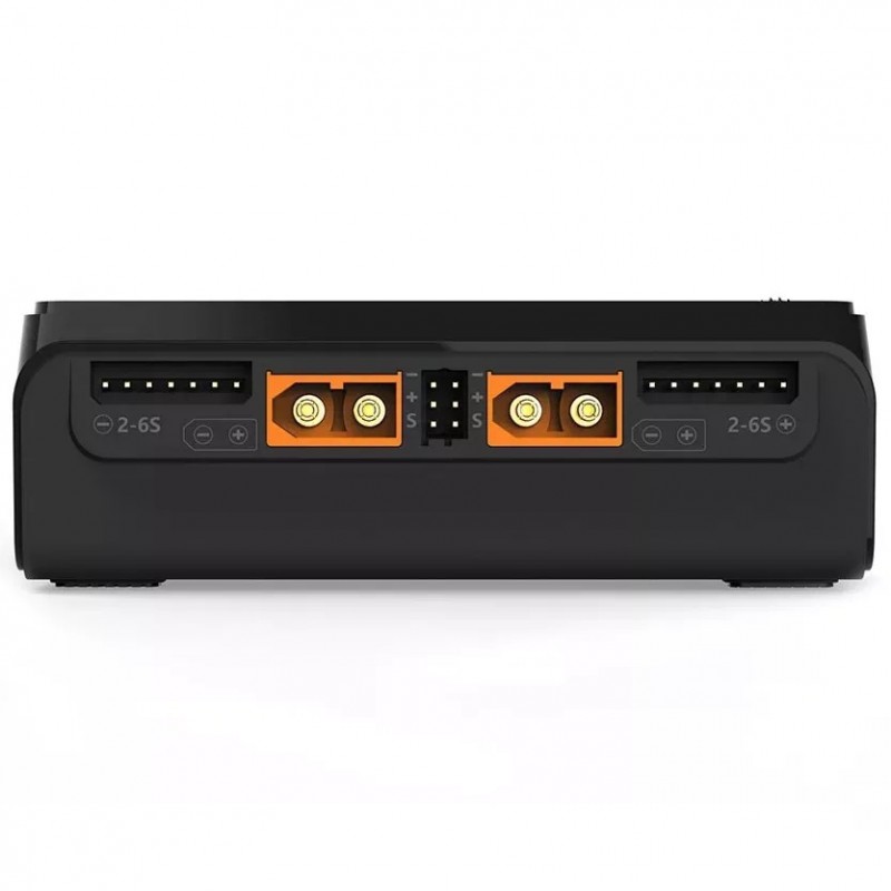 Зарядний пристрій ToolkitRC M6D 500W - двоканальна зарядка на 500 Вт для акумуляторів FPV дронів