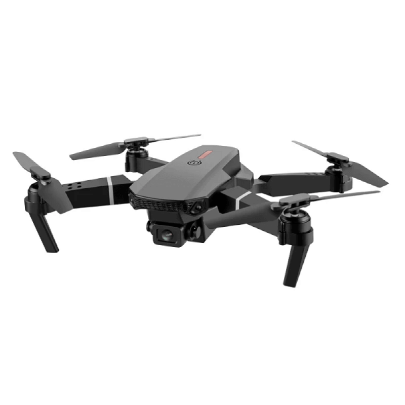 Квадрокоптер RC E88 Pro Plus Black - дрон з 4K і HD камерами, FPV, барометр, до 30 хв (додатковий акумулятор) + злітний майданчик