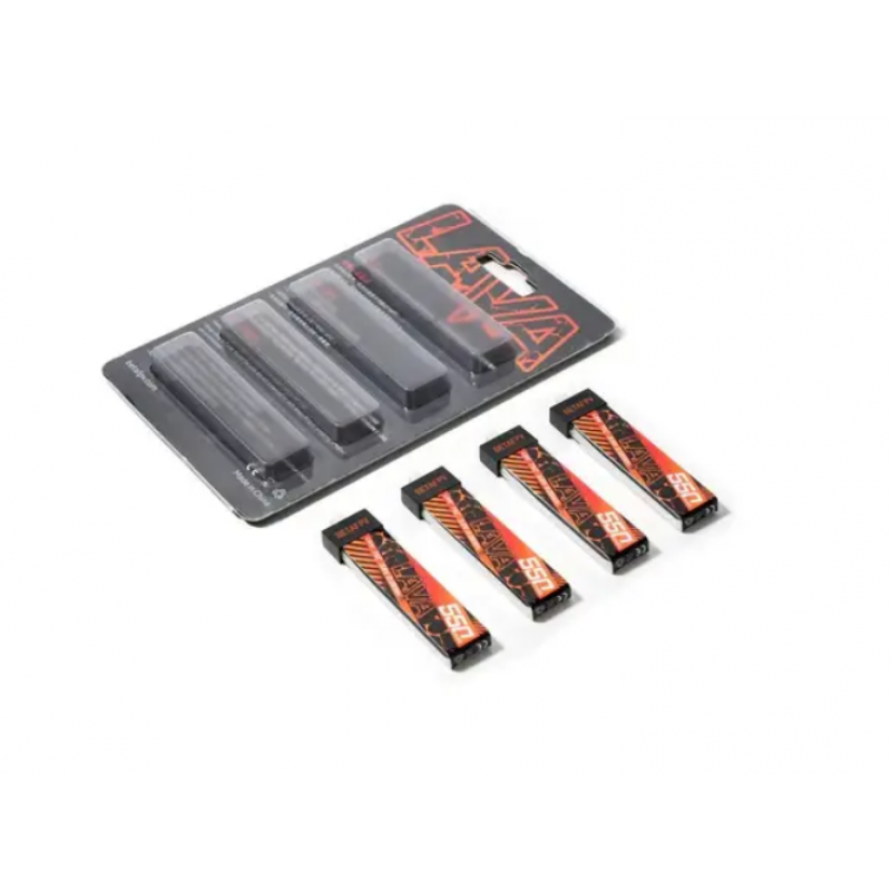 Акумулятор LipoHV BetaFPV LAVA 1s 550mAh (4 шт)