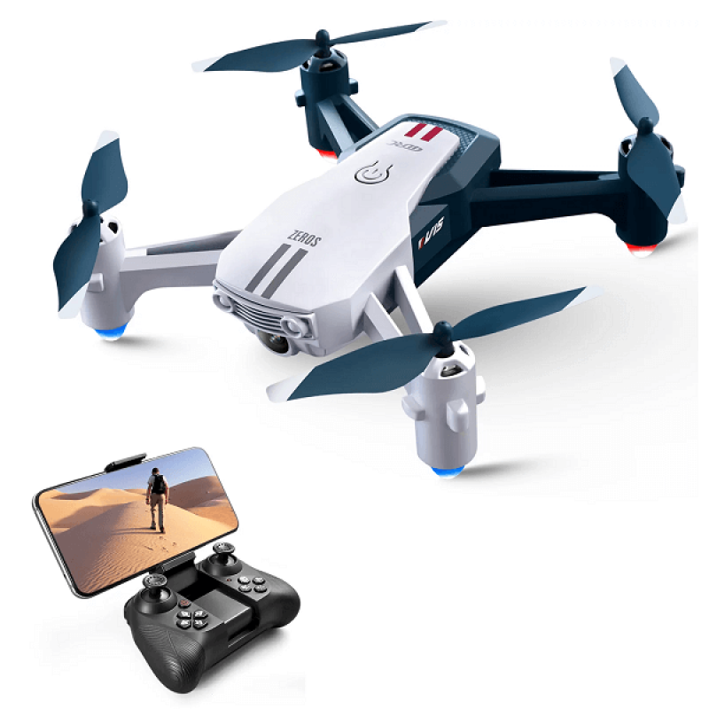 Квадрокоптер 4DRC V15 - міні-дрон з 4K і HD камерами, FPV, барометр, до 15 хвилин