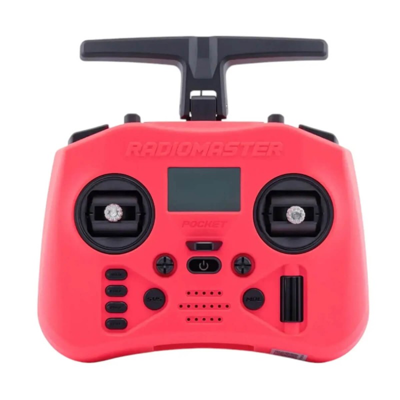 Пульт дистанційного керування RadioMaster Pocket Crush M2 ELRS 2.4 ГГц Cherry Red