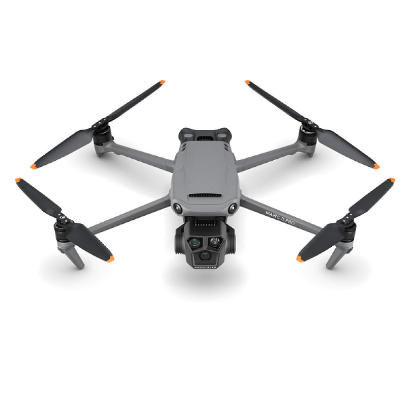 Квадрокоптер DJI Mavic 3 Pro Fly More Combo DJI RC Pro (CP.MA.00000662.01) − дрон з 5.1K камерою, GPS, БК мотори, до 28 км, 43 хвилин