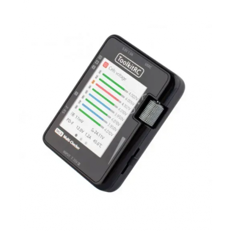 Мультітестер ToolkitRC MC8 для акумуляторів 1s-8s