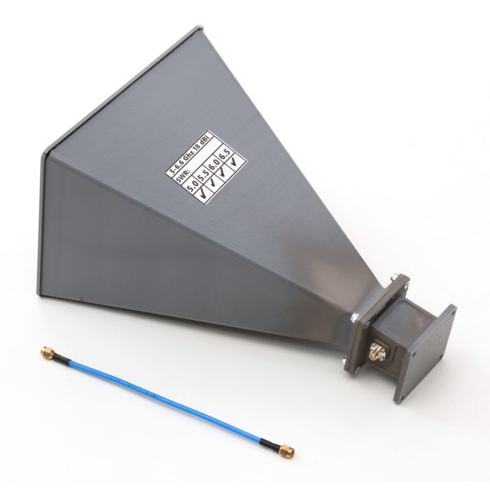 Антена для дрона RavLink Рупор 5.0-6.6 GHz 18 dBi SMA RHCP (RUPOR 5.0-6.6 18DBI)