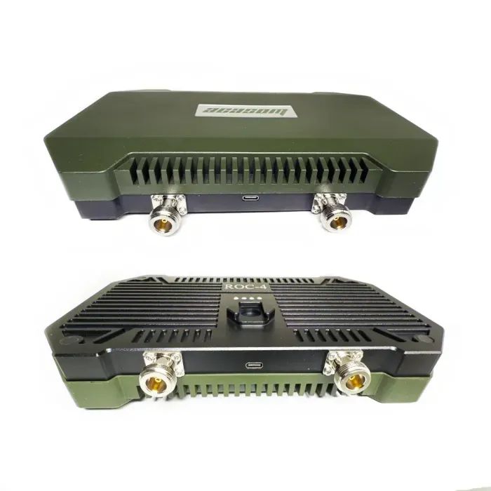 Підсилювач сигналу для дрона Acasom ROC-4 Green 2.4G/5.15/5.8G (10Вт) + кріплення до штативу (ROC-4 Green)