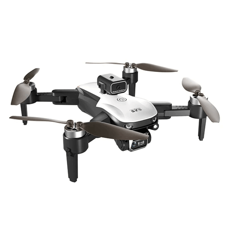 Квадрокоптер LSRC S2S - дрон з 6K і HD камерами, FPV, БК мотори, уникнення перешкод, до 25 хвилин в кейсі