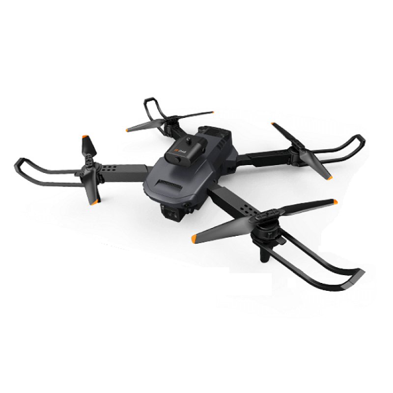 Квадрокоптер XKJ K6 Black – дрон з 4K і HD камерами, FPV, запобігання перешкод, до 15 хвилин в кейсі