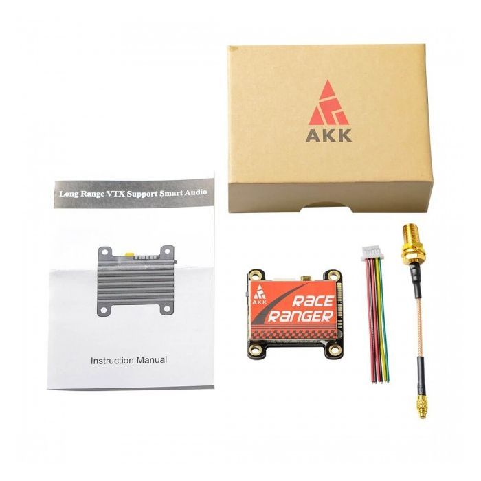Відеопередавач (VTX) AKK Race Ranger 1.6W 5.8GHz 48CH L,X Band (TX1918LX)