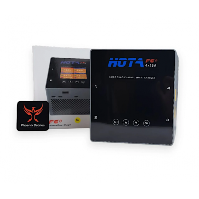 Зарядний пристрій HOTA F6+ AC 500W DC 1000W 60A – зарядка для живлення акумуляторів від мережі