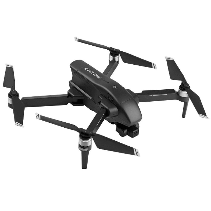 Квадрокоптер Cyclone Q868 - дрон з 4K і HD камерами, FPV, GPS, БК мотори, до 1000м, 30 хвилин в кейсі