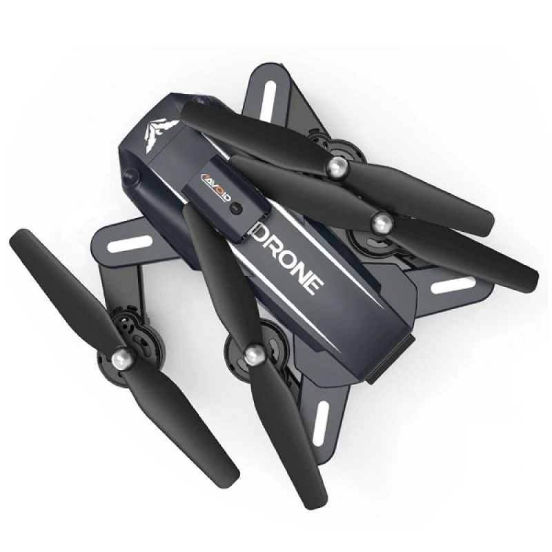 Квадрокоптер JJRC H109 Black – дрон з 4K і HD камерами, FPV, запобігання перешкод, до 15 хвилин в кейсі