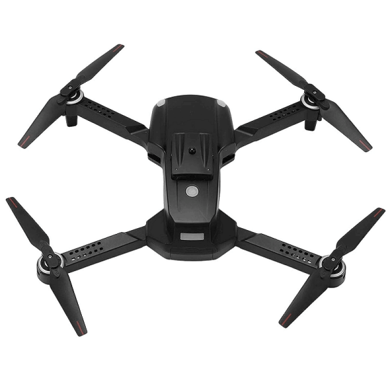 Квадрокоптер RC K105 Max Black − дрон з 4K і HD камерами, FPV, барометр, уникнення перешкод, 15 хв у кейсі