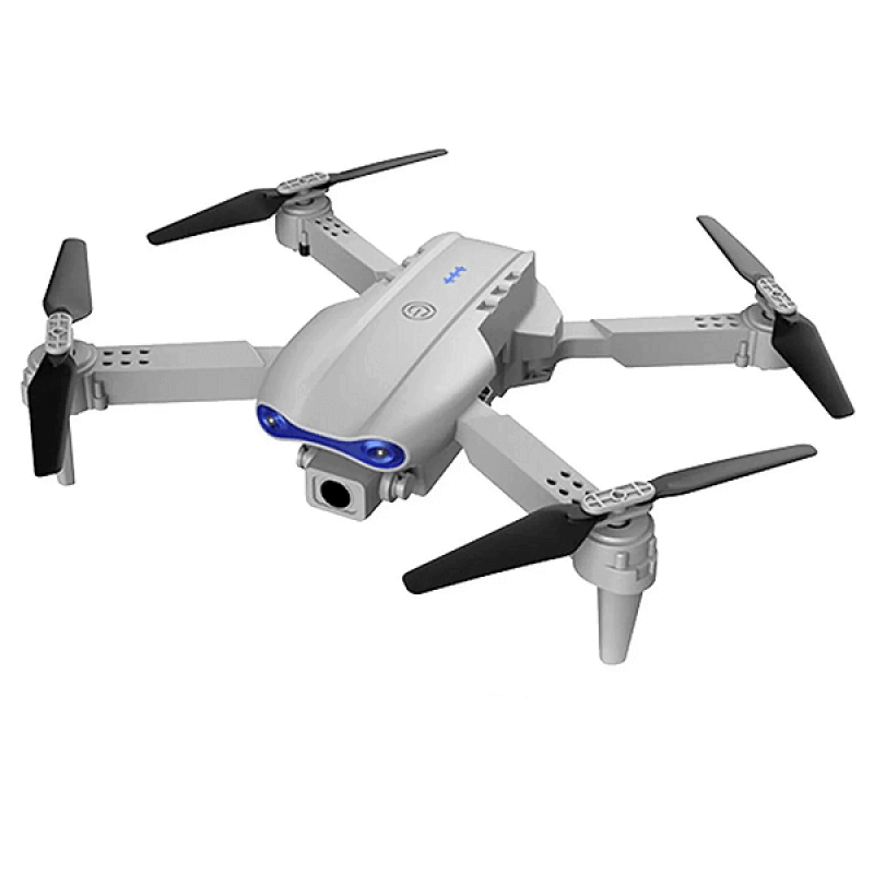 Квадрокоптер RC E99 K3 Plus Gray - дрон з 4K камерою, FPV, до 40хв (додатковий акумулятор) + злітний майданчик