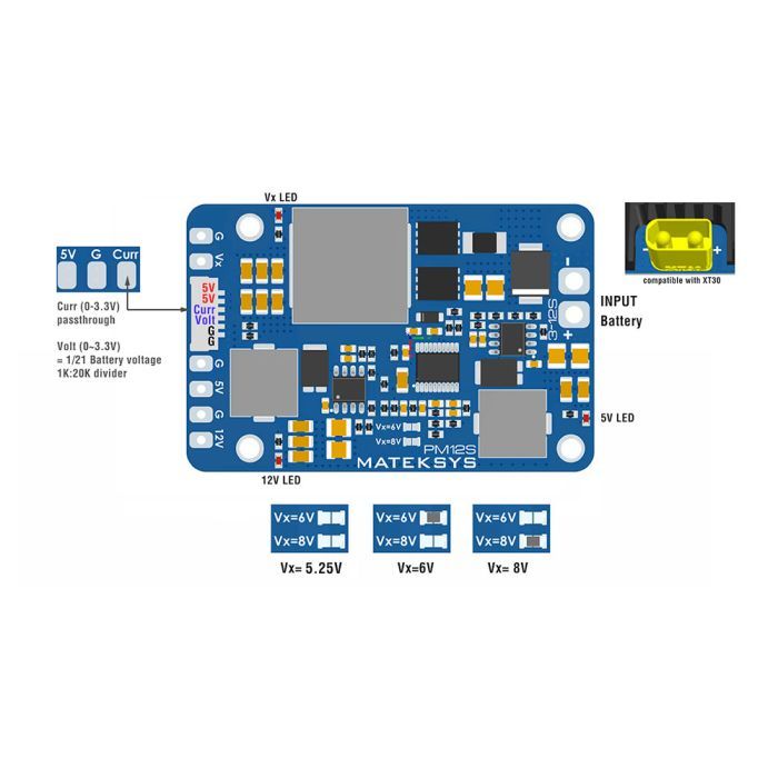 Модуль живлення MATEK PM12S-3 (PM12S3)