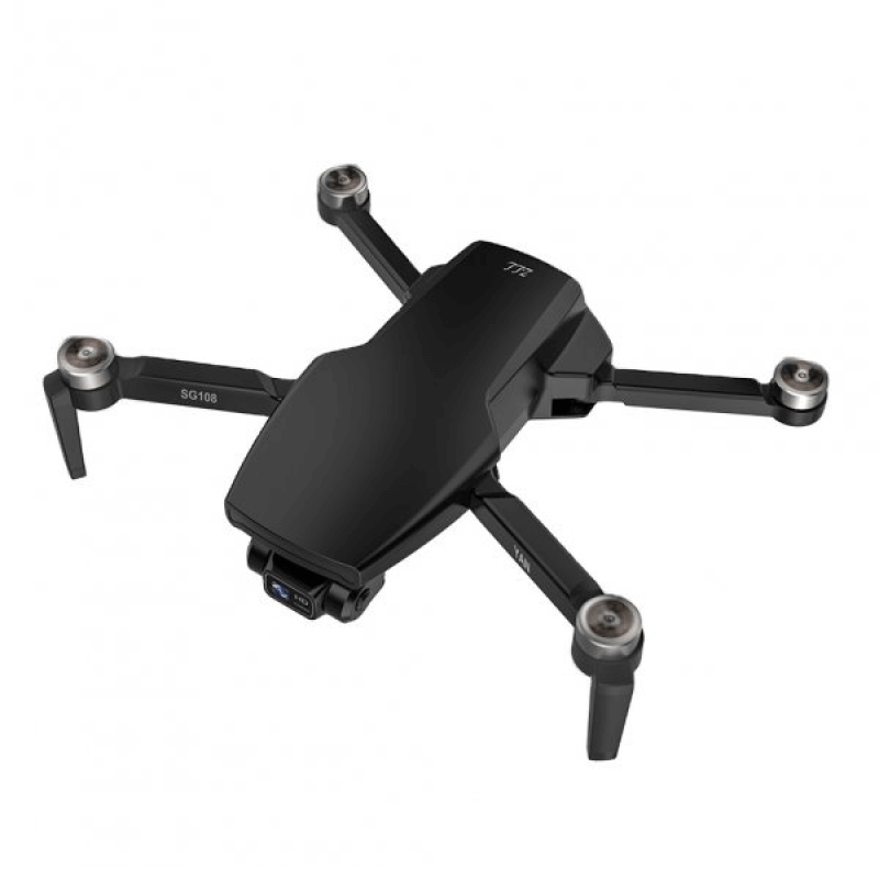 Квадрокоптер ZLRC SG108 Pro Black - дрон з 4K і HD камерами, FPV, GPS, БК мотори, до 1000м, 25 хвилин в кейсі