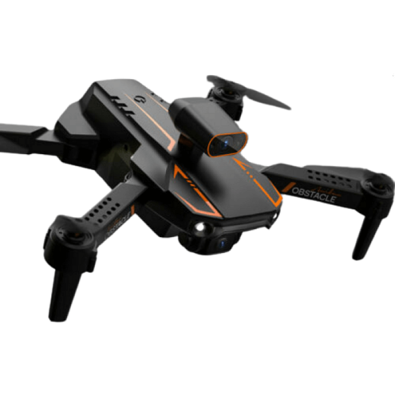 Квадрокоптер RC S91 Black - дрон з 4K і HD камерами, FPV, запобігання перешкод, до 20 хвилин в кейсі