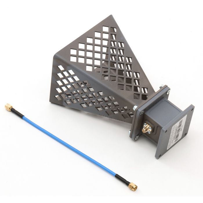 Антена для дрона RavLink Рупор-сітка 5.0-6.6 GHz 14 dBi SMA RHCP (RUPOR 5.0-6.6 14DBI MESH)