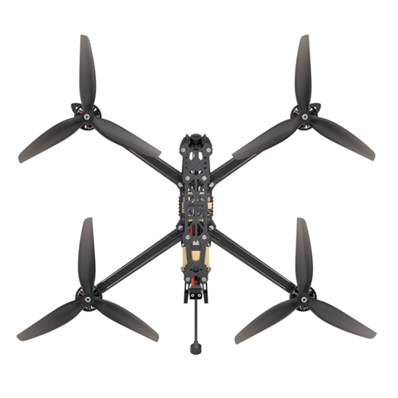 Квадрокоптер GEPRC Mark4 LR8 1.6W ELRS 2.4G – FPV-дрон з камерою, БК мотори, вантажопідйомність до 2кг