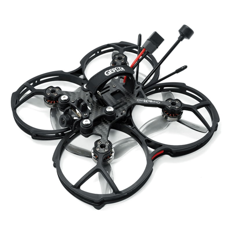 Квадрокоптер GEPRC CineLog35 Analog TBS – FPV-дрон з камерою, БК мотори