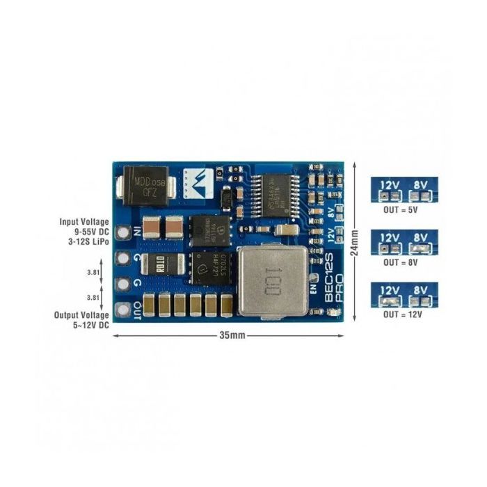Модуль живлення MATEK BEC12S-PRO (BEC12SP)