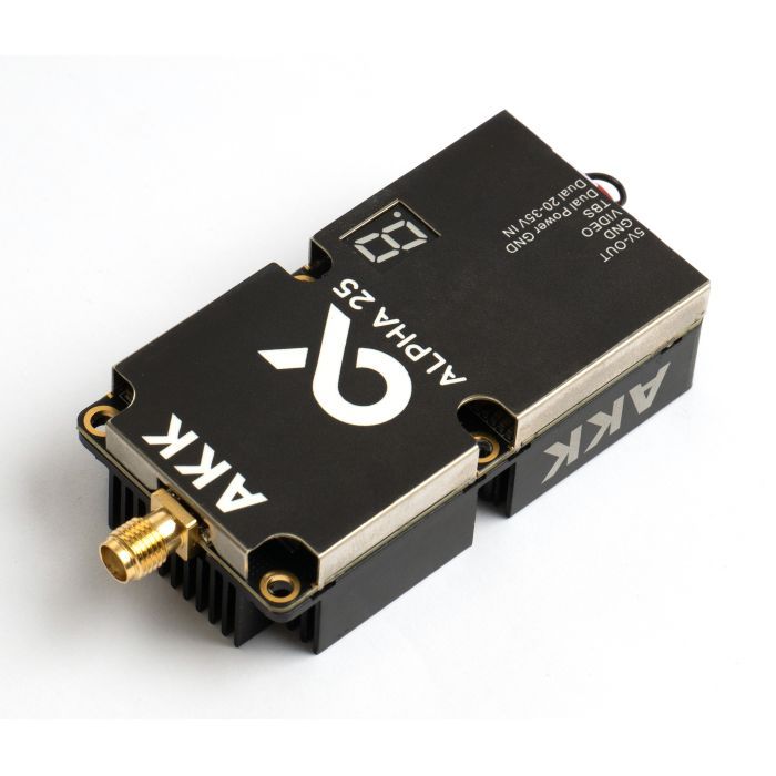 Відеопередавач (VTX) AKK Alpha 25W 4.9G-6G 96CH (A25)