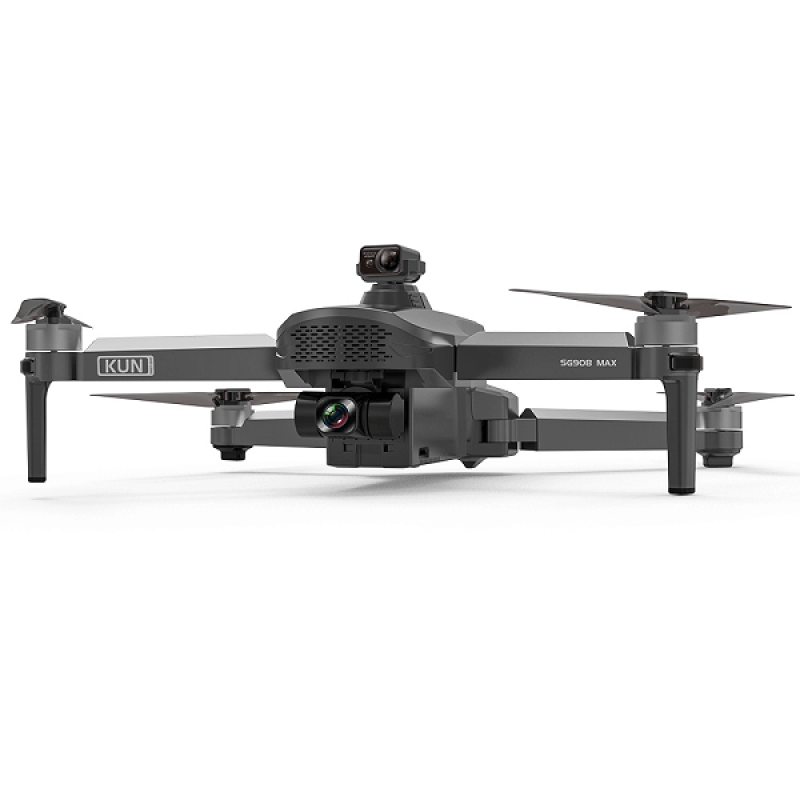 Квадрокоптер ZLRC SG908 Pro - дрон з 4K і HD камерами, FPV, GPS, БК мотори, до 1200м, 26 хвилин в сумці