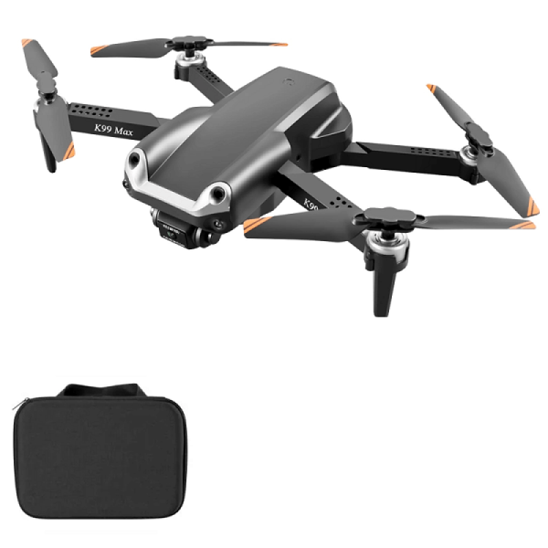 Квадрокоптер OAS K99 Max Black - дрон з 4К і HD камерами, FPV, барометр, до 18 хвилин в кейсі