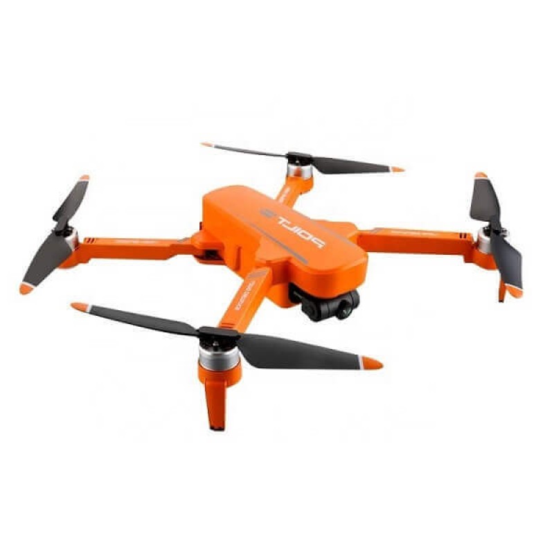 Квадрокоптер JJRC X17 Orange - дрон з 6K і HD камерами, FPV, GPS, БК мотори, до 1000м, 30 хвилин в сумці