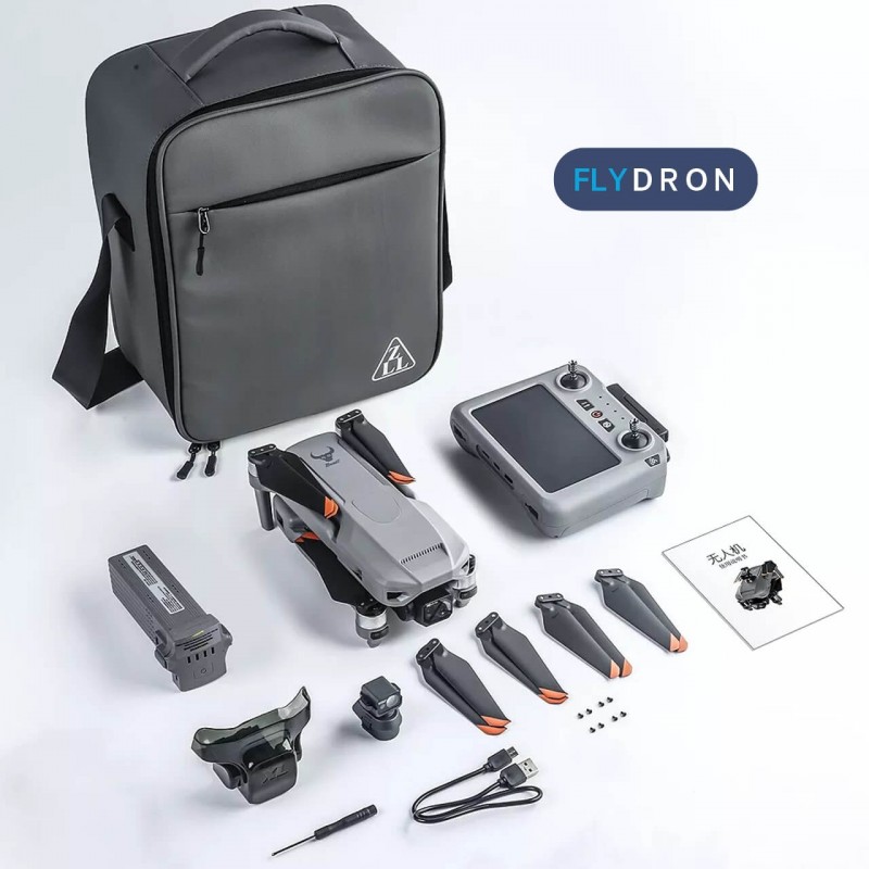 Квадрокоптер ZLL SG909 – дрон з 4K HD камерою, БК мотори, GPS, 5G Wi-Fi, FCC, EIS, Екран на пульті, 3-осьовий підвіс, Уникнення перешкод 360°, АКБ у комплекті, до 45 хвилин, до 10 км, Сумка