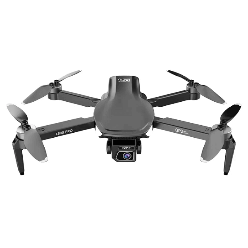 Квадрокоптер LYZRC L500 Pro Black - дрон з 4K і HD камерами, FPV, GPS, БК мотори, до 1200м, 25 хвилин в кейсі + злітний майданчик