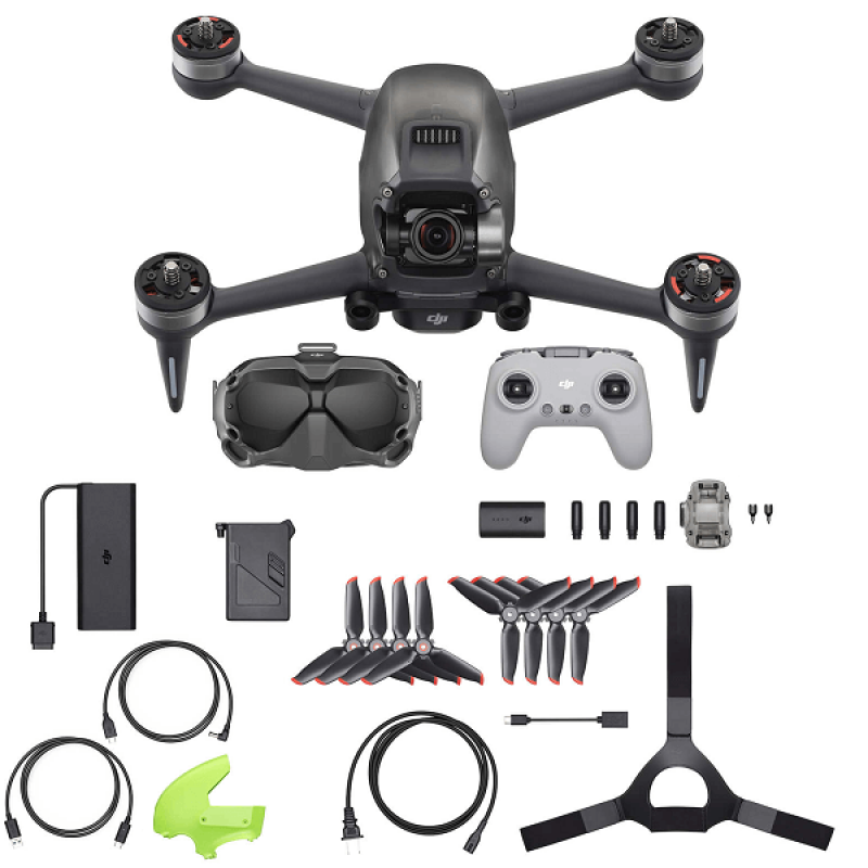 Квадрокоптер DJI FPV Combo (CP.FP.00000002.01) − дрон з 4K камерою, FPV, GPS, БК мотори, до 6 км, 20 хвилин