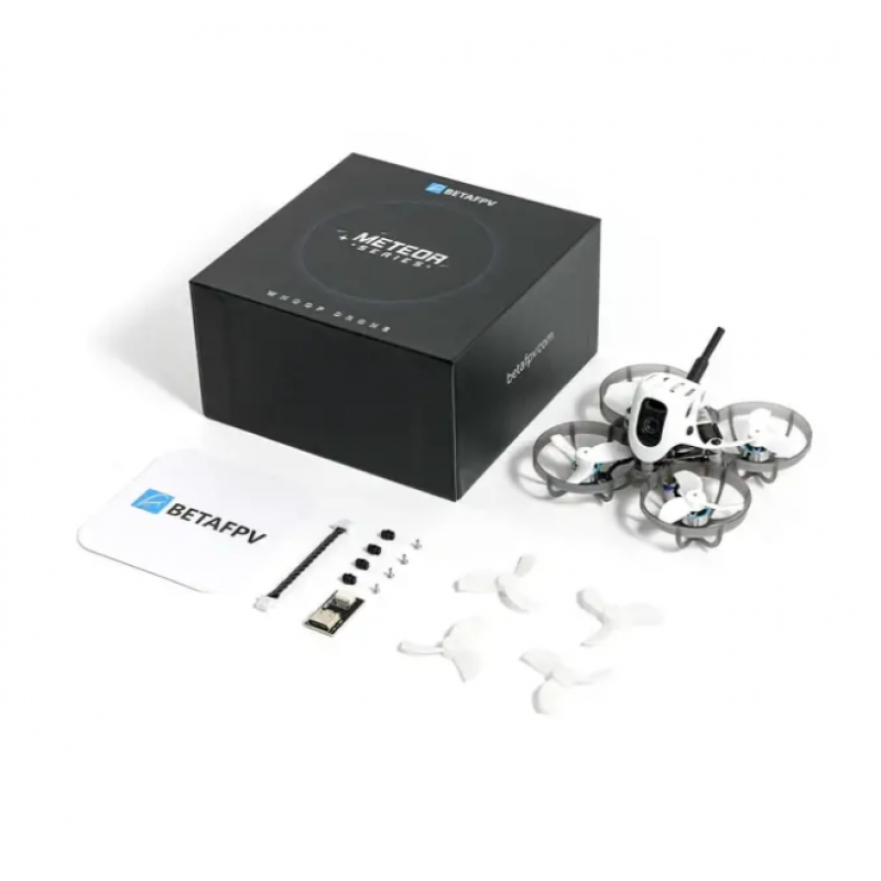 Квадрокоптер BetaFpv Meteor65 PRO O4 ELRS 2.4 - FPV-дрон з камерою, час польоту 2 хв 40 сек