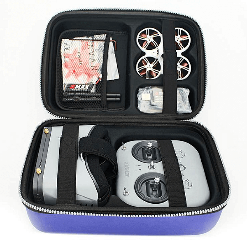 Квадрокоптер Emax Tinyhawk III RTF FPV Kit – FPV дрон з камерою, БК моторами, окулярами і кейсом