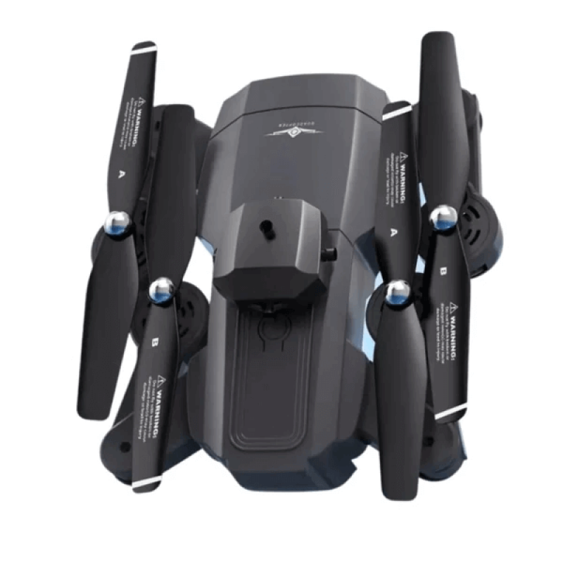 Квадрокоптер Kfplan KF617 Black – дрон з 4K і HD камерами, FPV, запобігання перешкод, до 15 хвилин в кейсі