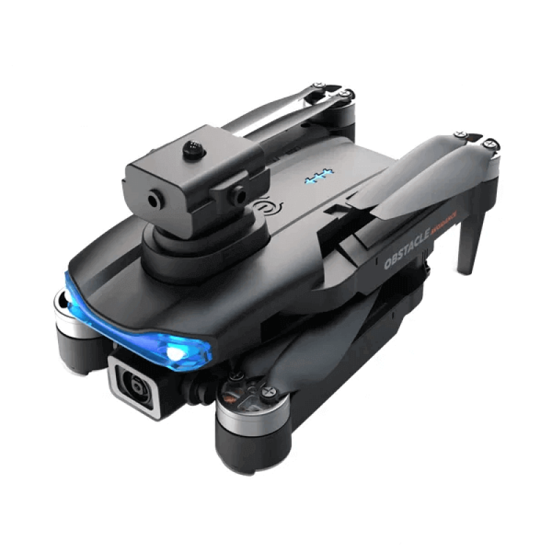 Квадрокоптер RC E99S Black - дрон з 4K і HD камерами, FPV, БК мотори, уникнення перешкод, до 20 хвилин в кейсі