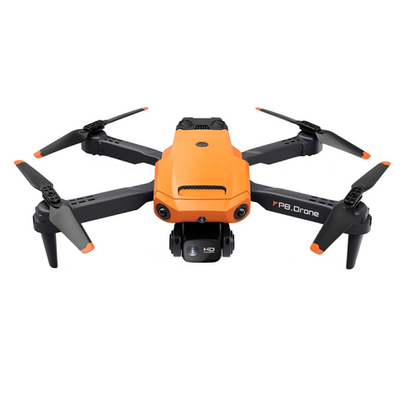 Квадрокоптер XKJ P8 Orange – дрон з 4K і HD камерами, FPV, запобігання перешкод, до 15 хвилин в кейсі