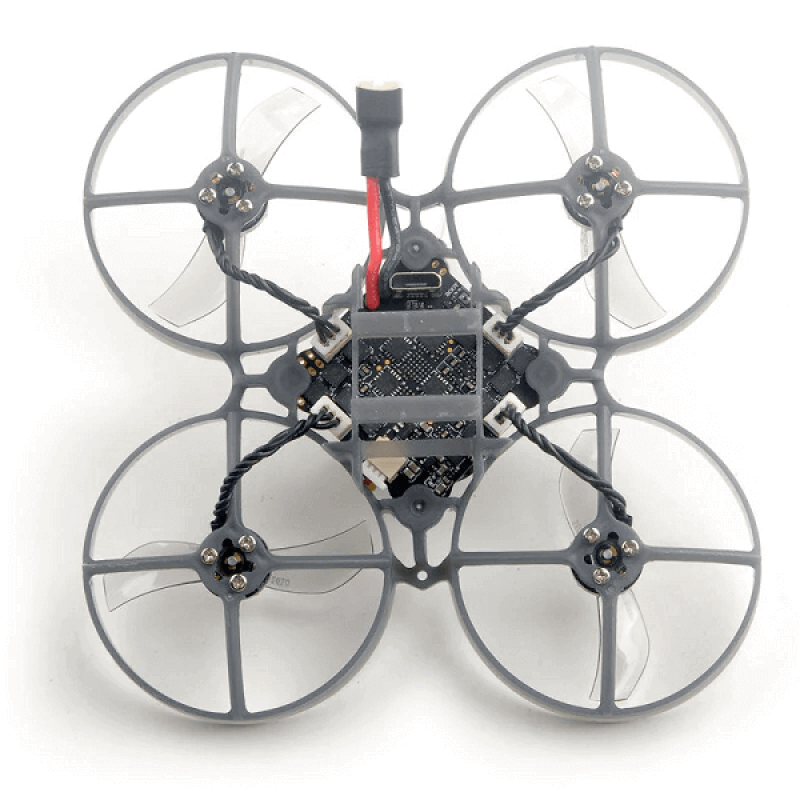 Квадрокоптер Happymodel Mobula7 1S ELRS Analog – FPV-дрон з камерою, БК мотори