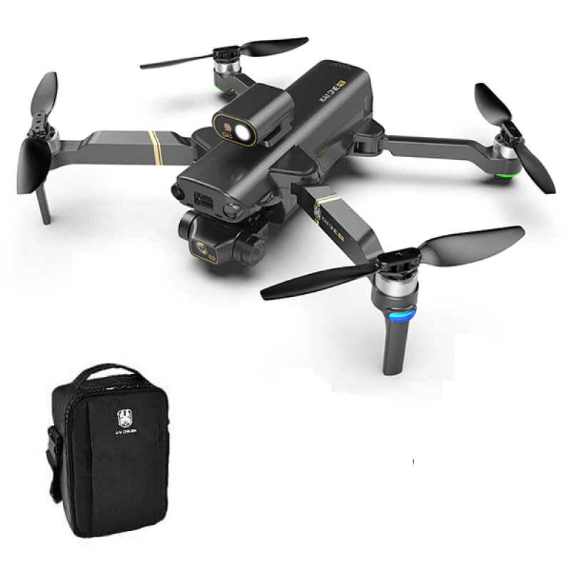 Квадрокоптер Kai One Max - дрон з 4K і HD камерами, EIS, FPV, GPS, БК мотори, до 1200м, 25 хвилин в сумці