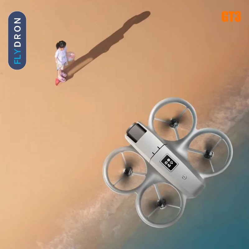 Квадрокоптер GT3 – дрон з 4K камерою, Функція FPV, Уникнення перешкод, Оптичне позиціювання, до 10 хвилин, до 100 м
