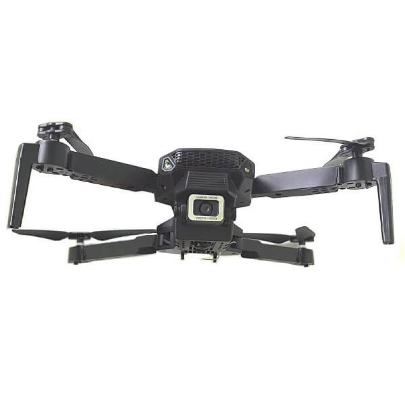 Квадрокоптер RC E88 Pro 2023 Black - дрон з 4K і HD камерами, FPV, барометр, до 15 хвилин в кейсі + злітний майданчик