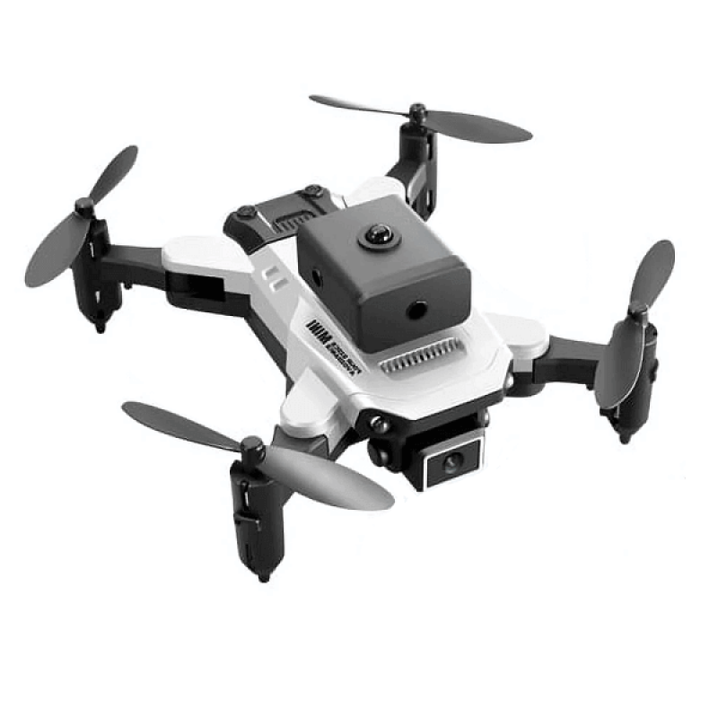 Квадрокоптер XKJ KY912 White – міні-дрон з 4K і HD камерами, FPV, уникнення перешкод, до 15 хвилин в кейсі