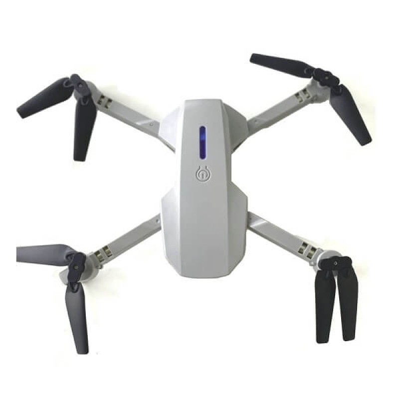 Квадрокоптер RC E88 Pro 2023 Gray - дрон з 4K і HD камерами, FPV, барометр, до 15 хвилин в кейсі + злітний майданчик