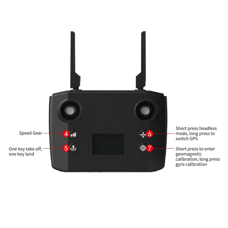 Квадрокоптер XMRC M10 Ultra - дрон з 4K і HD камерами, GPS, БК мотори, уникнення перешкод, до 5000м, 30хв в сумці + VR окуляри