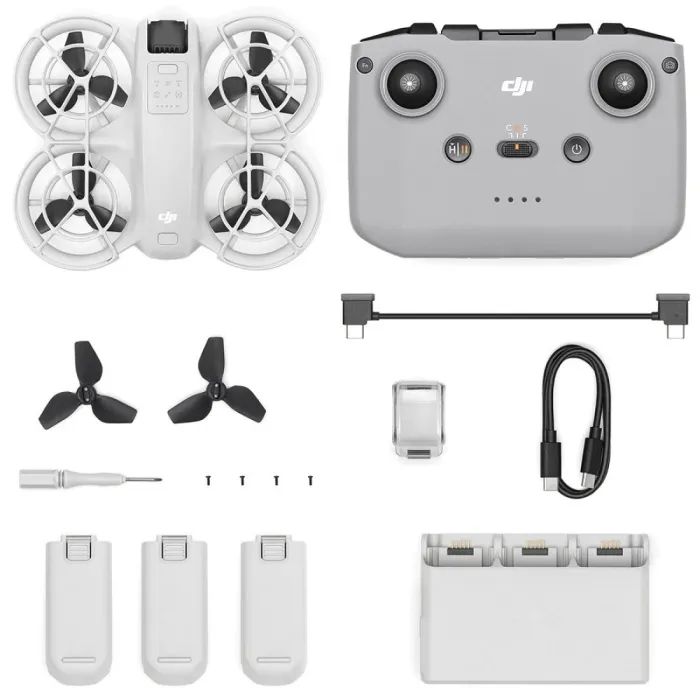 Квадрокоптер DJI Neo Fly More Combo (DJI RC-N3) пульт без дисплея (CP.FP.00000185.01)