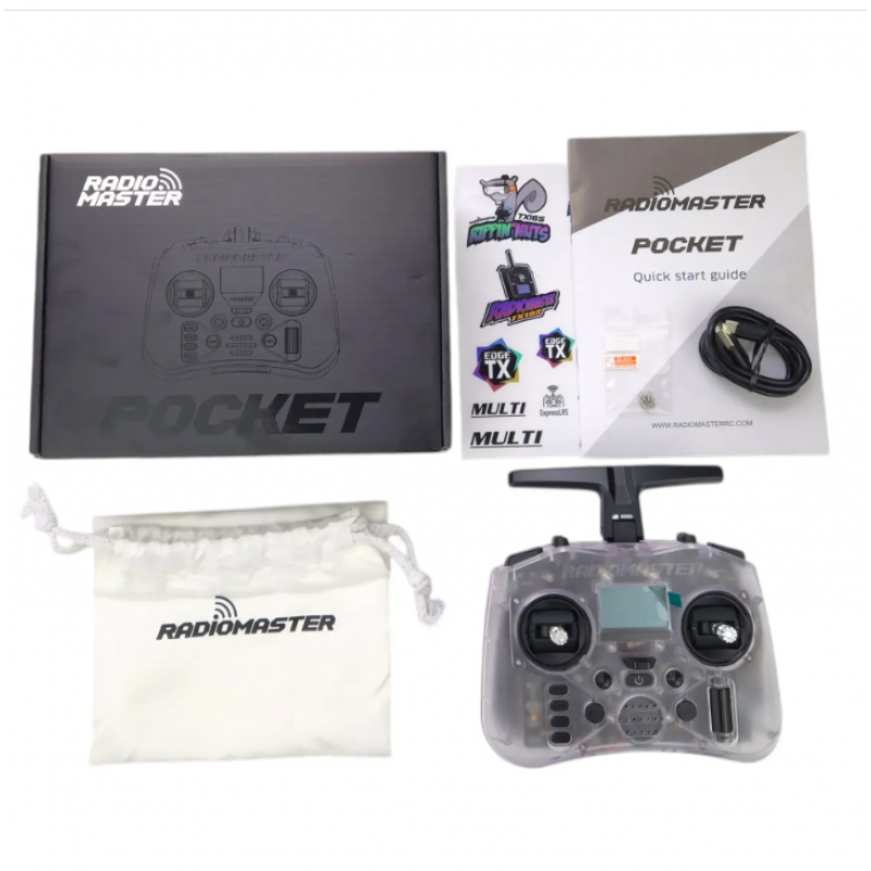 Пульт дистанційного керування RadioMaster Pocket ELRS - FPV радіоапаратура