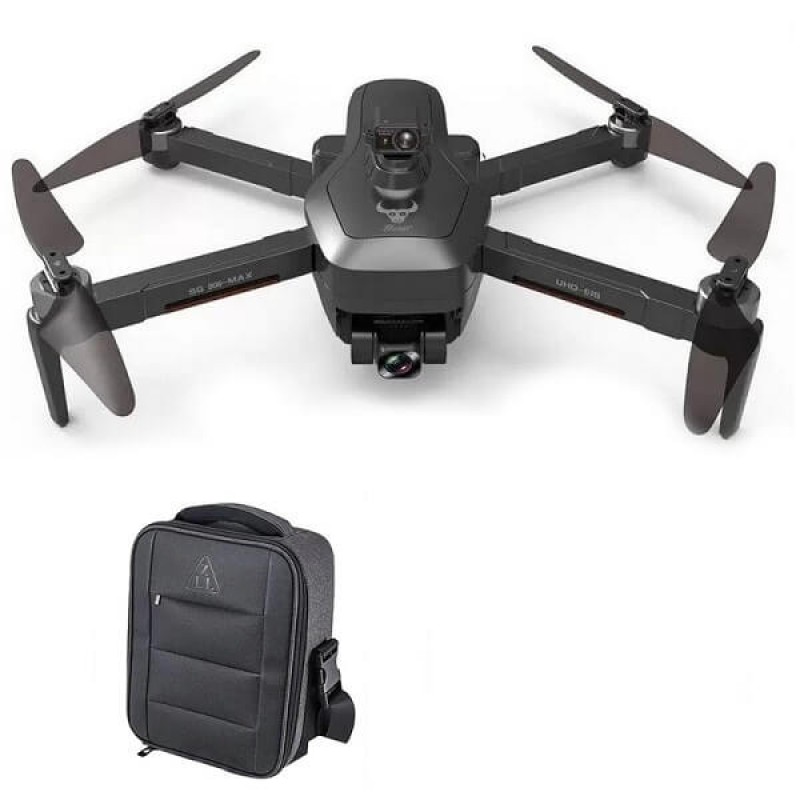 Квадрокоптер ZLRC SG906 Pro 3 MAX - дрон з 4K і HD камерами, GPS, БК мотори, розпізнавання перешкод, до 1200м, 26 хвилин в сумці