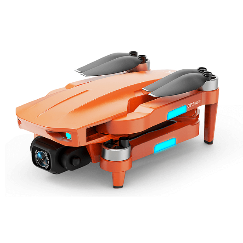 Квадрокоптер LYZRC L700 Pro Orange - дрон з 4K і HD камерами, FPV, GPS, БК мотори, до 1200м, 25 хвилин в кейсі + VR окуляри